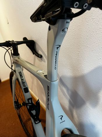 Used Pinarello Paris Shimano Ultegra 2021 Road & Gravel, Light Gray — image 31 of 34