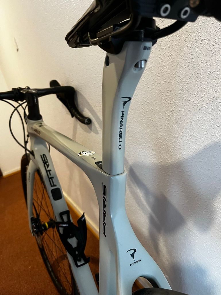 Used Pinarello Paris Shimano Ultegra 2021 Road & Gravel, Light Gray — image 31 of 34