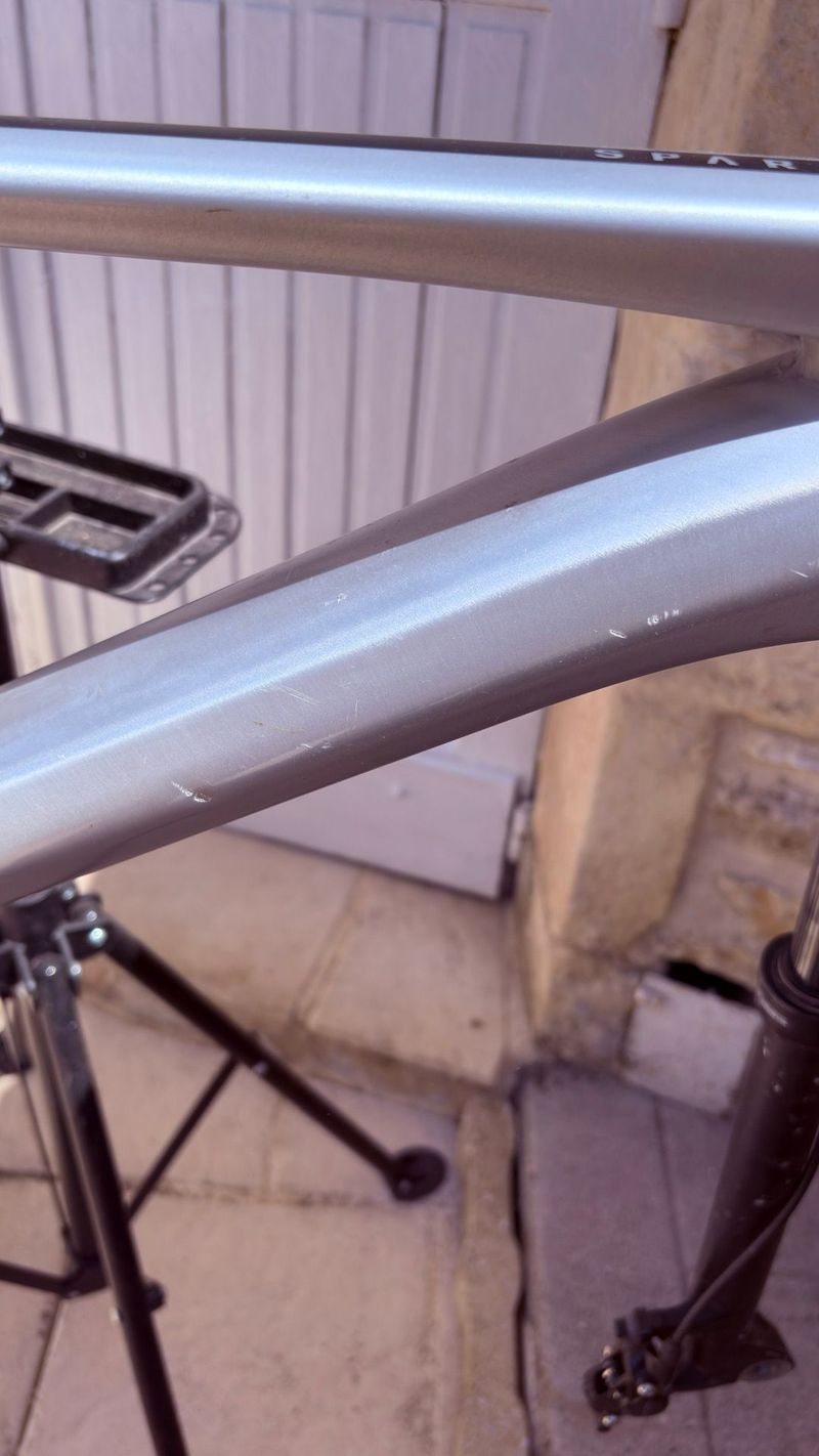 Used Scott Spark 970 silver (EU) 2024 Frameset 2024 Mountainbike, Light Gray, 29 — image 6 of 6