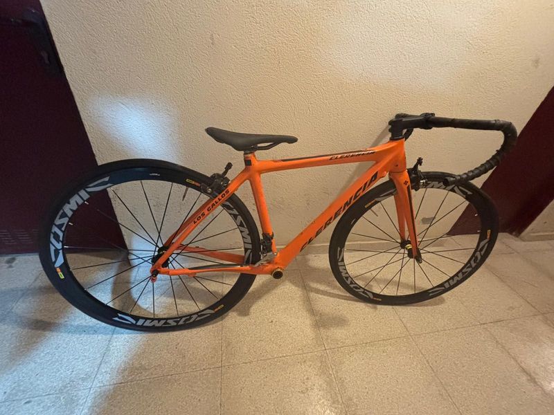 Cler Cuadro De Bicicleta Del Ciclista Alberto Clerencia Frameset 1992 Road & Gravel d'occasion