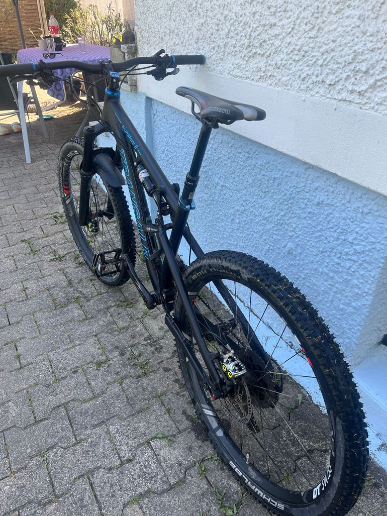 Used Transalb Transalb Custom Shimano Deore XT 2020 Mountainbike, Schwarz — image 2 of 5