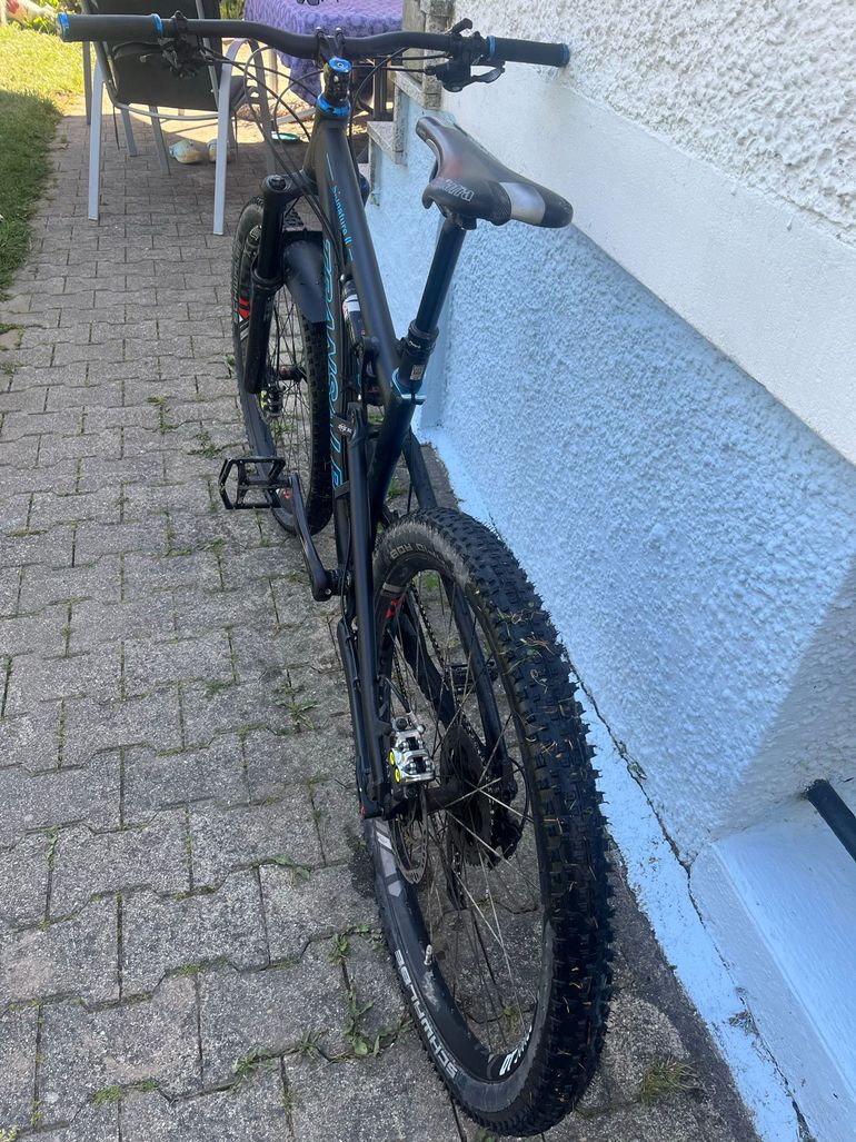 Used Transalb Transalb Custom Shimano Deore XT 2020 Mountainbike, Schwarz — image 4 of 5