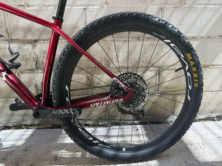 Used Specialized S-Works Epic Hardtail 2021 2021 Mountainbike, Red, 29 — image 10 of 13