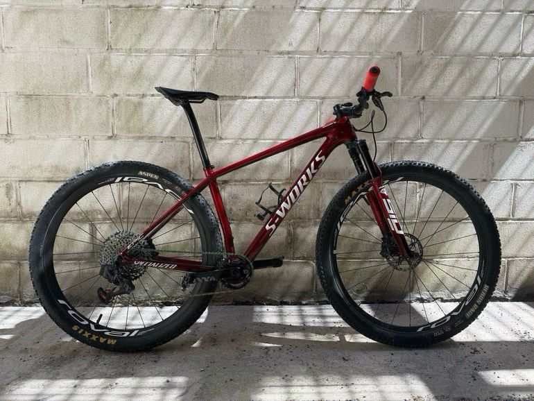 Used Specialized S-Works Epic Hardtail 2021 2021 Mountainbike, Red, 29 — image 9 of 13