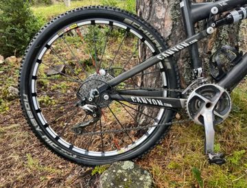 Gebrauchtes Canyon LUX Shimano XTR 2015 Mountainbike, Schwarz — Bild 9 von 10