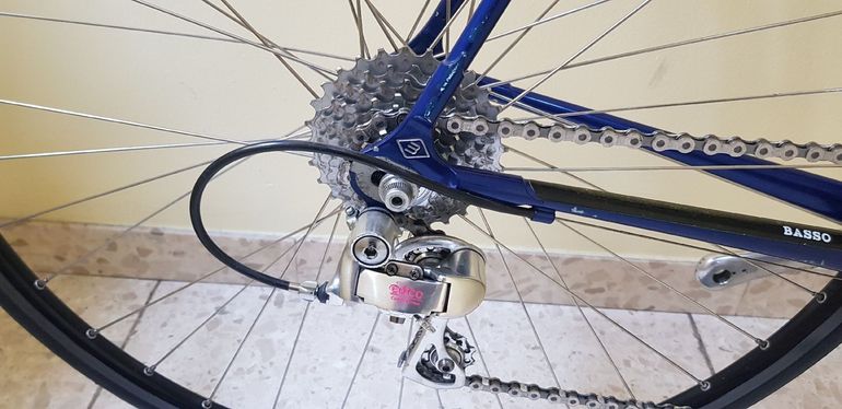 Used Basso Viper Edco IGP Magura HS77 Basso Viper Edco IGP Magura HS77 Custom Other 1995 Road & Gravel, Blue — image 15 of 15