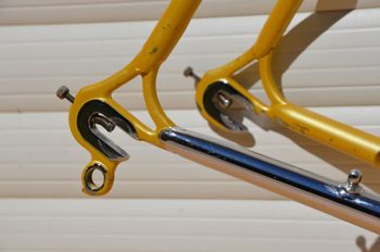 Used Torpado Vintage Torpado Serie Elegant Road Bike Frame And Fork Made From Templar Steel. Frameset 1979 Road & Gravel — image 16 of 43