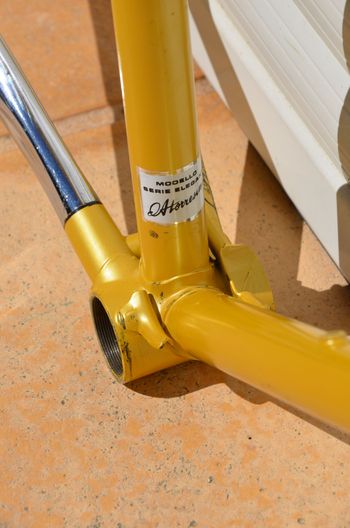 Used Torpado Vintage Torpado Serie Elegant Road Bike Frame And Fork Made From Templar Steel. Frameset 1979 Road & Gravel — image 13 of 43