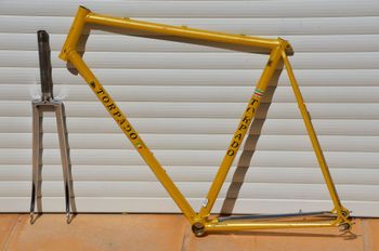 Used Torpado Vintage Torpado Serie Elegant Road Bike Frame And Fork Made From Templar Steel. Frameset 1979 Road & Gravel — image 25 of 43