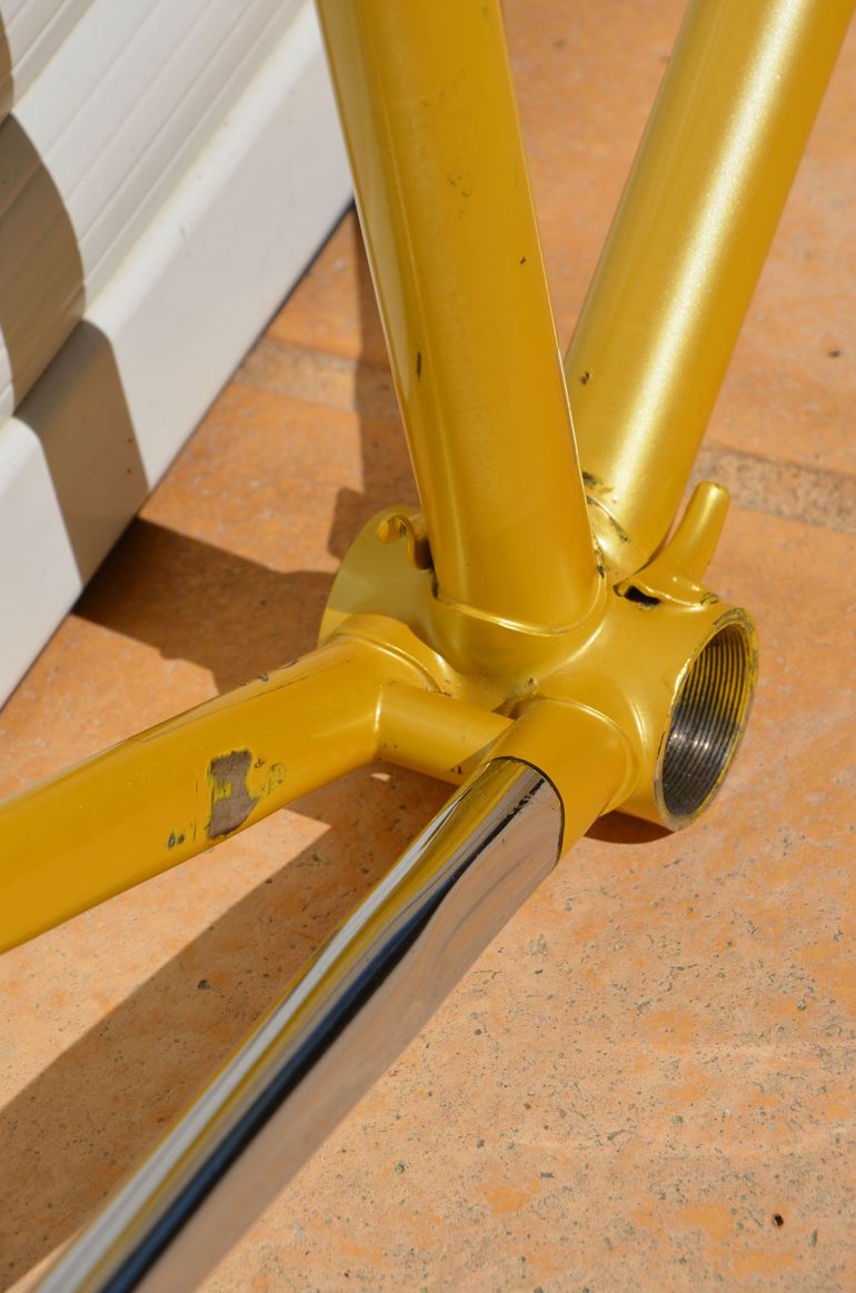 Used Torpado Vintage Torpado Serie Elegant Road Bike Frame And Fork Made From Templar Steel. Frameset 1979 Road & Gravel — image 22 of 43