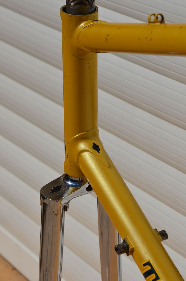 Used Torpado Vintage Torpado Serie Elegant Road Bike Frame And Fork Made From Templar Steel. Frameset 1979 Road & Gravel — image 41 of 43