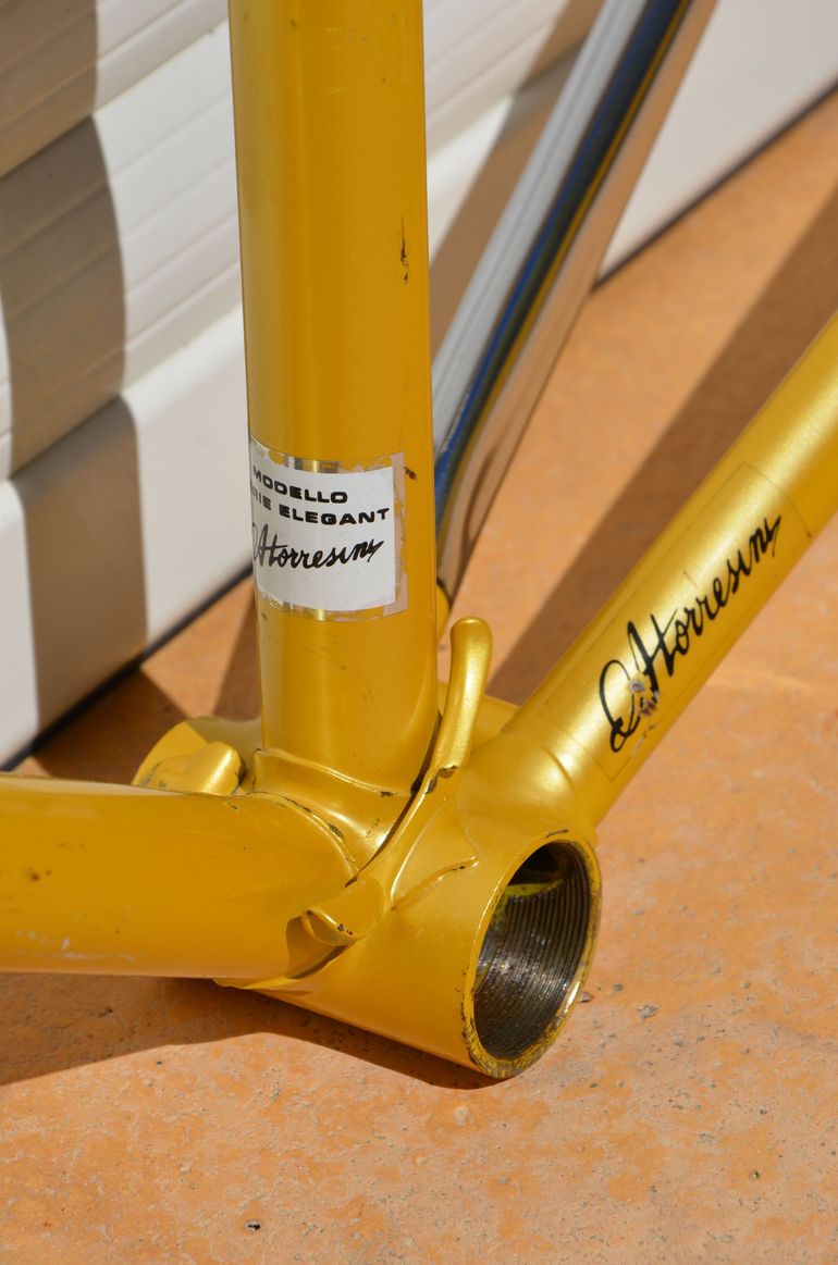 Used Torpado Vintage Torpado Serie Elegant Road Bike Frame And Fork Made From Templar Steel. Frameset 1979 Road & Gravel — image 36 of 43