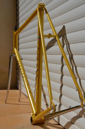 Used Torpado Vintage Torpado Serie Elegant Road Bike Frame And Fork Made From Templar Steel. Frameset 1979 Road & Gravel — image 39 of 43