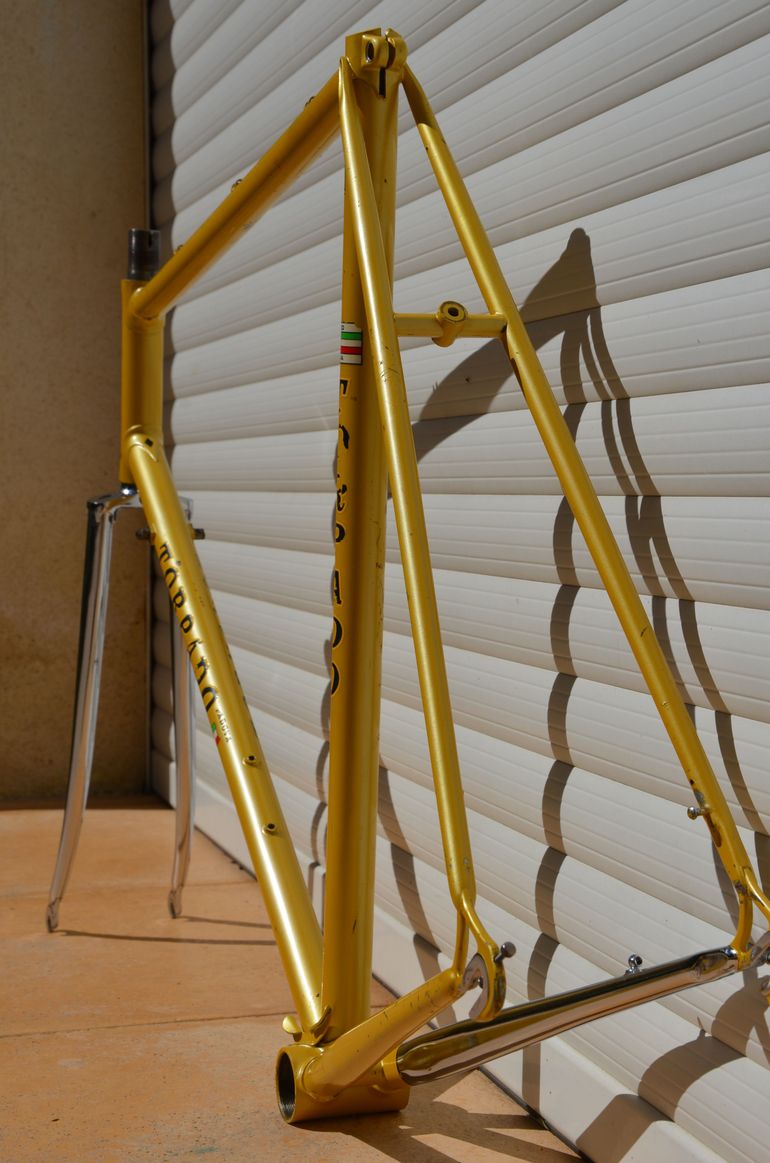 Used Torpado Vintage Torpado Serie Elegant Road Bike Frame And Fork Made From Templar Steel. Frameset 1979 Road & Gravel — image 39 of 43