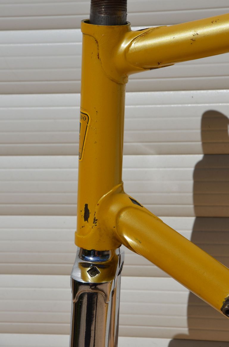 Used Torpado Vintage Torpado Serie Elegant Road Bike Frame And Fork Made From Templar Steel. Frameset 1979 Road & Gravel — image 31 of 43