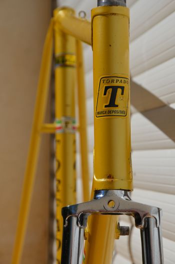 Used Torpado Vintage Torpado Serie Elegant Road Bike Frame And Fork Made From Templar Steel. Frameset 1979 Road & Gravel — image 4 of 43
