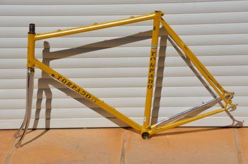 Used Torpado Vintage Torpado Serie Elegant Road Bike Frame And Fork Made From Templar Steel. Frameset 1979 Road & Gravel — image 26 of 43