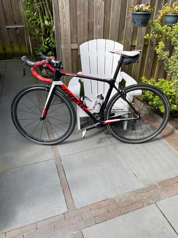 Used Giant TCR Advanced 2 2016 2016 Road & Gravel, Black — image 1 of 11