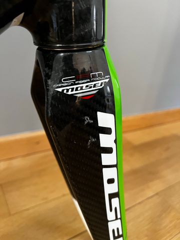 Used Moser Custom Frameset 2011 Road & Gravel, Green — image 5 of 6