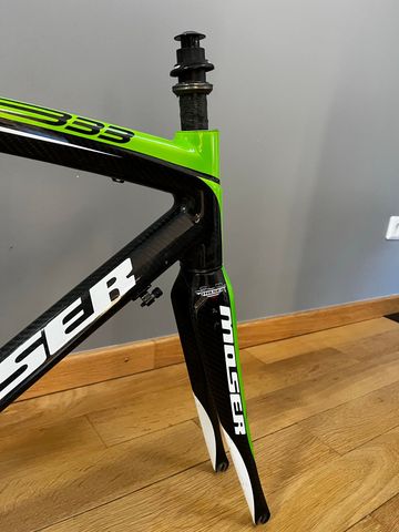 Used Moser Custom Frameset 2011 Road & Gravel, Green — image 2 of 6