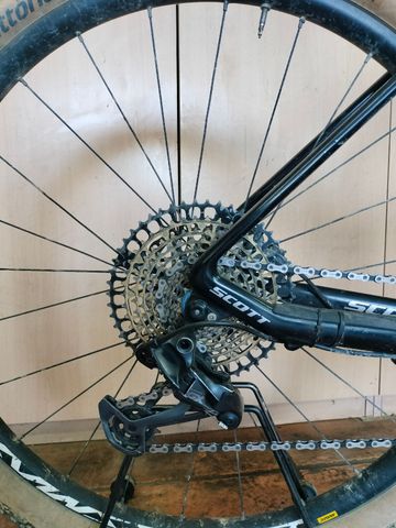 Gebrauchtes Scott Scale SRAM GX Eagle 2010 Mountainbike, Schwarz — Bild 4 von 6