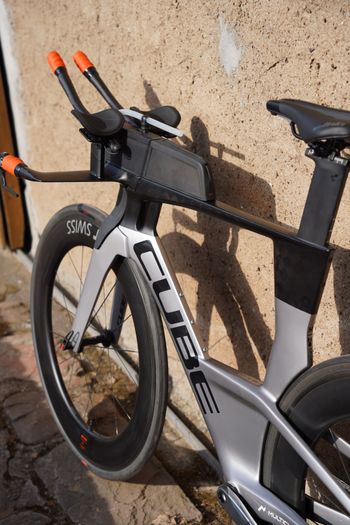 Used CUBE AERIUM C:68, SLT LOW 2023 2023 Road & Gravel, Light Gray — image 8 of 9