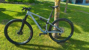 Used Specialized Epic EVO 2021 2021 Mountainbike, Light Gray, 29 — image 2 of 8
