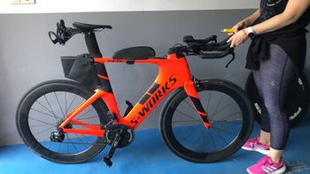 Used Specialized Shiv Shimano Dura Ace Di2 2018 Road & Gravel, Red — image 9 of 9