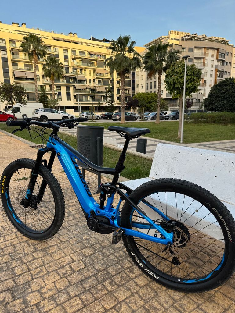 Used Giant Trance E+ 2 Pro 2019 2019 Mountainbike, Azul — image 2 of 3