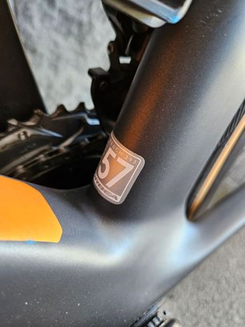 Used Orbea ORCA AERO M11eTEAM-D 2021 Frameset 2021 Road & Gravel, Hellgrau — image 4 of 4