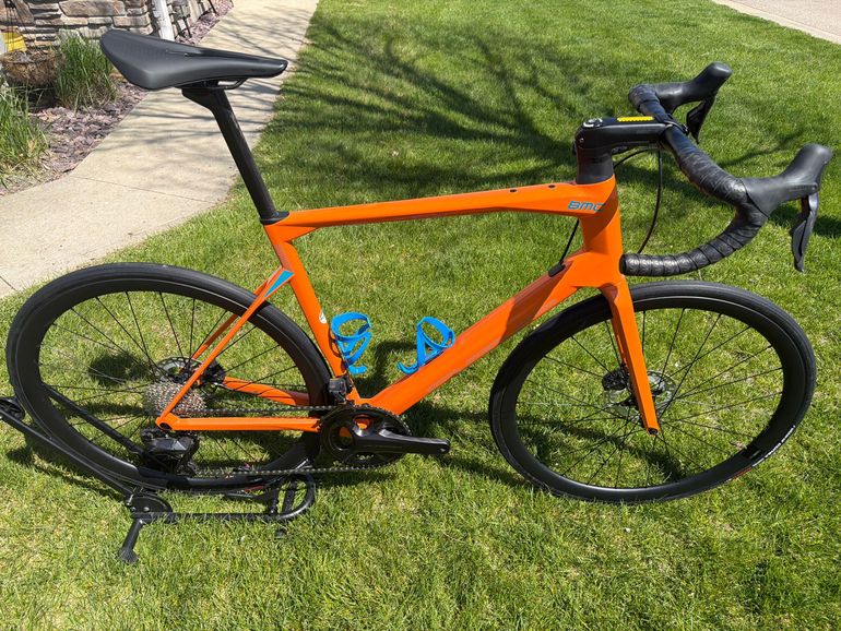 Used BMC Roadmachine ONE 2023 2023 Road & Gravel, Orange — image 4 of 11