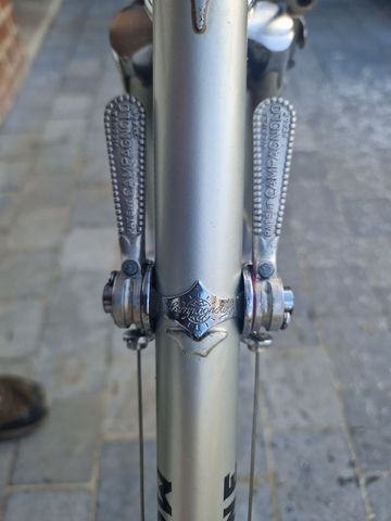 Used Motobecane Le Champion Campagnolo Record 1976 Road & Gravel, Light Gray — image 7 of 15