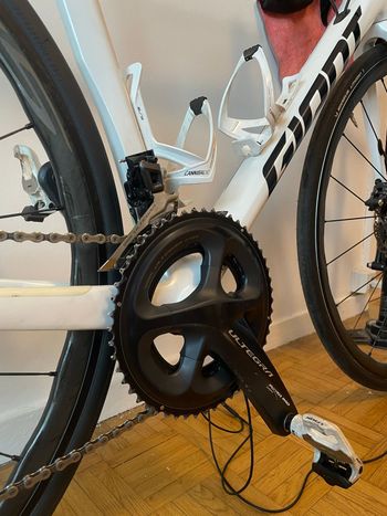 Used Giant TCR Advanced 1 Disc 2020 2020 Road & Gravel, Blanco — image 6 of 6
