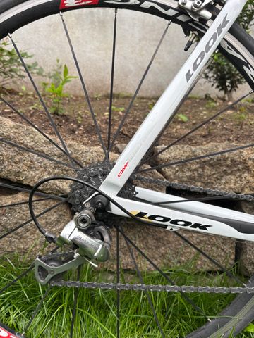 Used Look 595 2007 Road & Gravel, White — image 3 of 9