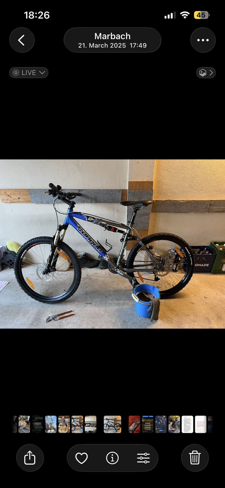 Used Canyon Canyon Custom Shimano Deore XT 2007 Mountainbike — image 2 of 6