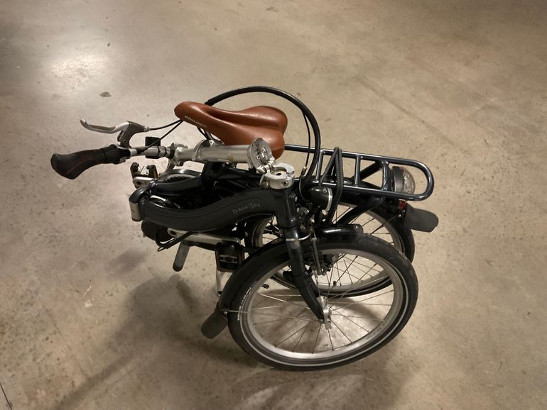 Used dahon Elektrische Plooifiets 2010 Urban, Schwarz — image 6 of 12