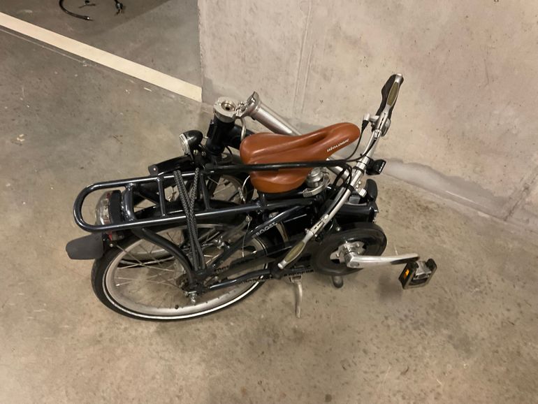 Used dahon Elektrische Plooifiets 2010 Urban, Schwarz — image 5 of 12