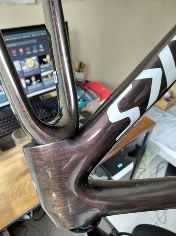 Used Specialized S-Works Tarmac SL8 Frameset - FACT 12r Carbon 2025 Frameset 2025 Road & Gravel, Black — image 9 of 11