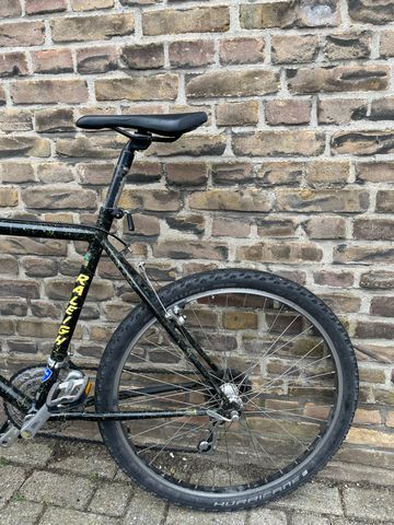 Used Raleigh Custom Shimano Deore 1990 Mountainbike, Green — image 5 of 8