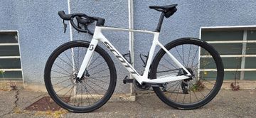 Scott Addict SRAM Force eTap AXS 2021 Road & Gravel usato, Bianco — immagine 2 di 12
