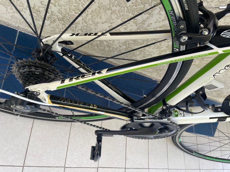 Used Trek Madone 3.5 H2 (Compact) 2013 2013 Road & Gravel, Weiß — image 23 of 37