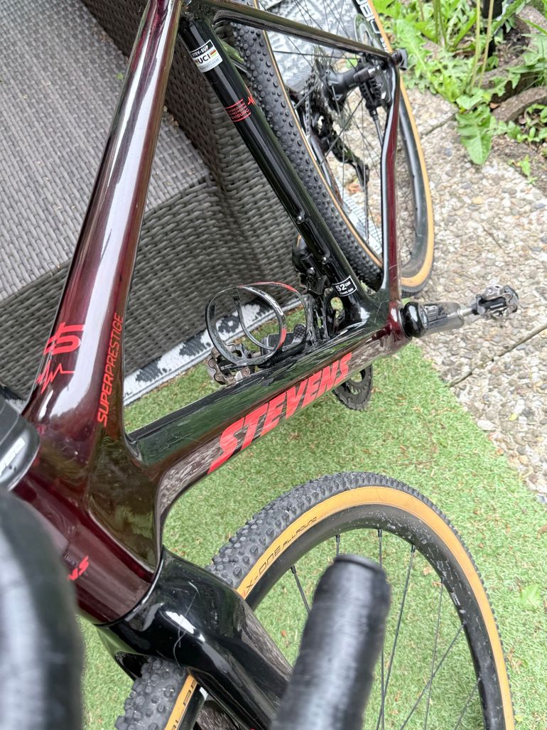 Used Stevens Super Prestige Di2 2022 2022 Road & Gravel, Red — image 14 of 42
