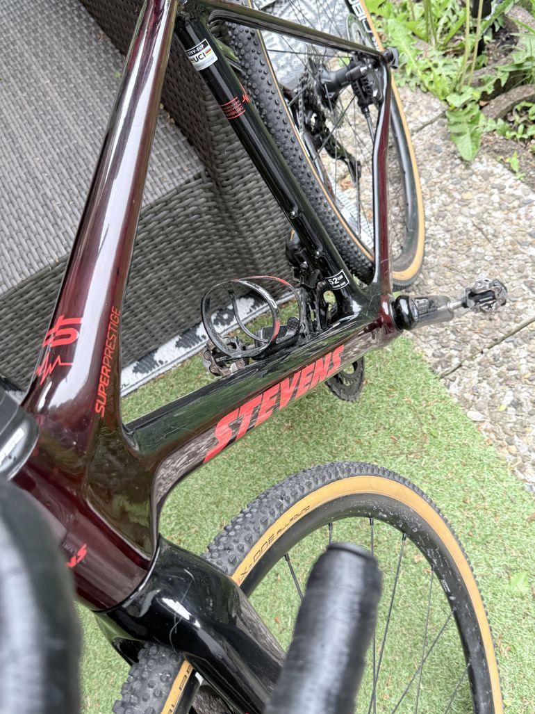 Used Stevens Super Prestige Di2 2022 2022 Road & Gravel, Red — image 38 of 42