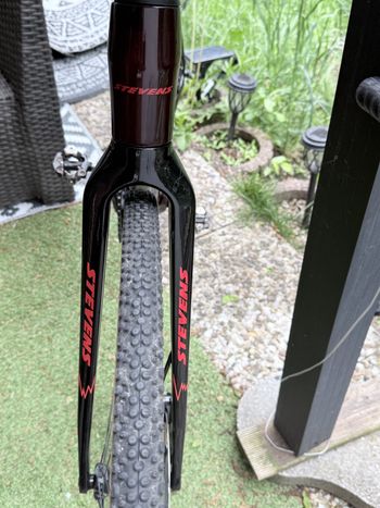 Used Stevens Super Prestige Di2 2022 2022 Road & Gravel, Red — image 39 of 42