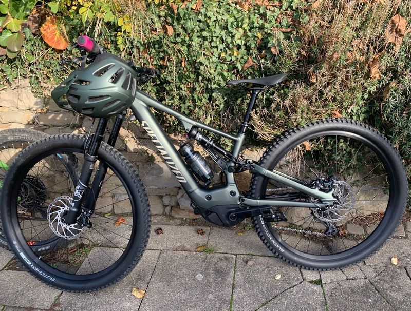 Used Specialized Turbo Levo Comp 2021 Mountainbike, Green — image 10 of 10