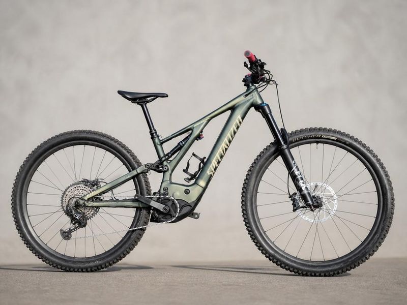 Used Specialized Turbo Levo Comp 2021 Mountainbike, Green — image 3 of 10