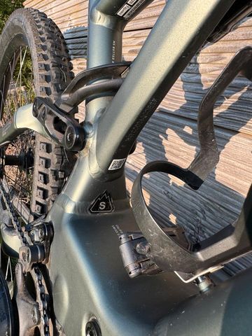 Used Specialized Turbo Levo Comp 2021 Mountainbike, Green — image 7 of 10
