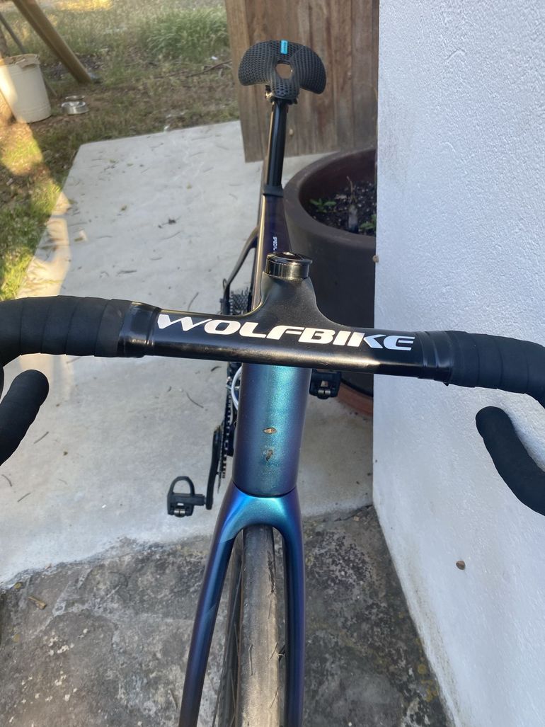 Used Wolfbike Wolfbike Custom Shimano Ultegra 2021 Road & Gravel, Blue — image 21 of 30