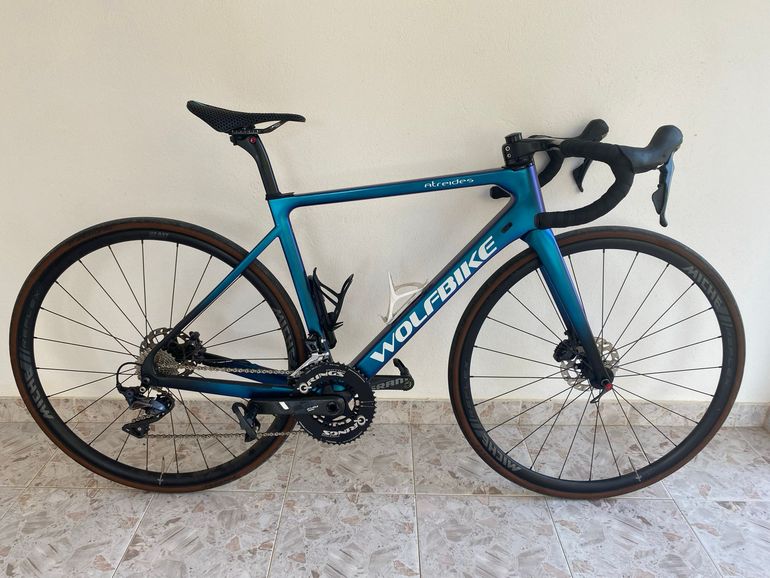 Used Wolfbike Wolfbike Custom Shimano Ultegra 2021 Road & Gravel, Blue — image 1 of 30