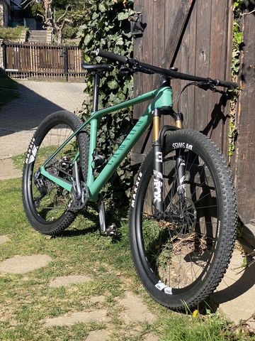 Used Canyon Exceed CF 8 2024 2024 Mountainbike, Green, 29 — image 4 of 7